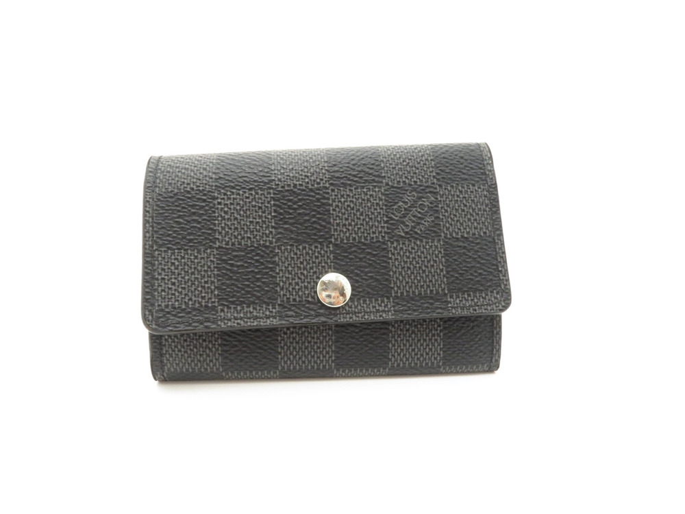 LOUIS VUITTON Multicles Damier Graphite Black